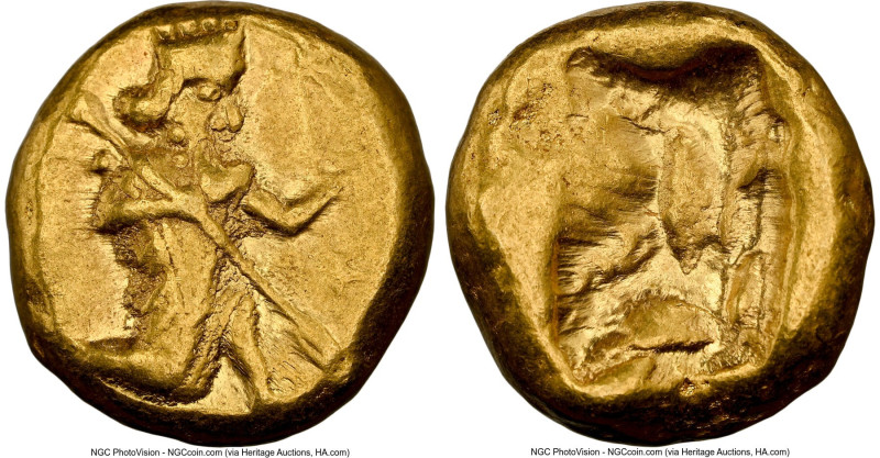 ACHAEMENID PERSIA. Artaxerxes I-Xerxes II (ca. 5th century BC). AV daric (14mm, ...