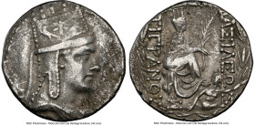 ARMENIAN KINGDOM. Tigranes II the Great (95-56 BC). AR tetradrachm (28mm, 15.75 gm, 12h). NGC Choice VF 4/5 - 3/5. Tigranocerta, ca. 80-68 BC. Diademe...