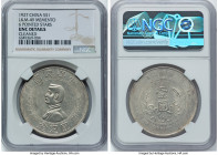 Republic Sun Yat-sen "Memento" Dollar ND (1927) UNC Details (Cleaned) NGC, KM-Y318a.1, L&M-49. 6-Pointed star variety. HID09801242017 © 2024 Heritage ...