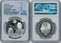 Charles III silver Proof "R2-D2 & C-3PO" 2 Pounds (1 oz) 2023 PR69 Ultra Cameo NGC, Mintage: 3,010. Star Wars series. First Releases. HID09801242017 ©...