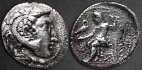 Eastern Europe. Uncertain mint. Imitations of Alexander III and his successors circa 300 BC. Tetradrachm AR