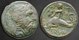 Calabria. Brundisium circa 200-100 BC. Semis Æ