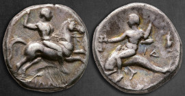 Calabria. Tarentum circa 272 BC-AD 240. Nomos AR