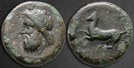 Sicily. Syracuse. Timoleon and the Third Democracy 344-317 BC. Dilitron Æ