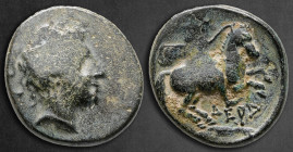 Kings of Elimoitis. Derdas II circa 380 BC. Chalkous Æ