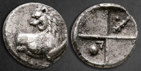 The Thracian Chersonese. Chersonesos circa 386-338 BC. Hemidrachm AR
