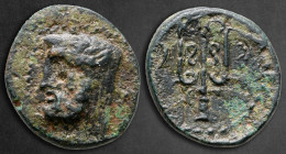 Akarnania. Leukas circa 320-280 BC. Bronze Æ