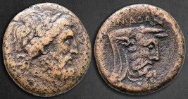 Akarnania. Oiniadai circa 219-211 BC. Bronze Æ