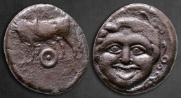 Mysia. Parion circa 400-300 BC. Hemidrachm AR