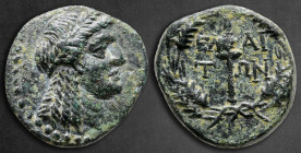 Aiolis. Elaia  circa 200 BC. Bronze Æ
