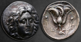 Islands off Caria. Rhodos circa 305-275 BC. Didrachm AR