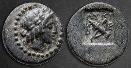 Lycia. Kragos. Lykian League circa 30-27 BC. Bronze Æ