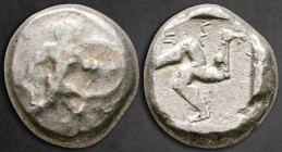 Pamphylia. Aspendos circa 465-430 BC. Stater AR