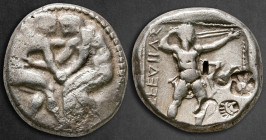 Pamphylia. Aspendos circa 420-360 BC. Stater AR