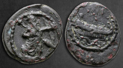 Phoenicia. Sidon circa 372-358 BC. 'Abd'Ashtart I. Bronze Æ