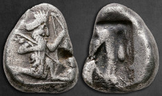 Persia. Achaemenid Empire. Sardeis. Time of Darios I to Xerxes II 485-420 BC. Siglos AR