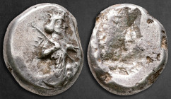 Persia. Achaemenid Empire. Sardeis. Time of Xerxes I to Darios II 485-420 BC. Siglos AR