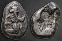 Persia. Achaemenid Empire. Sardeis. Time of Artaxerxes II to Artaxerxes III 375-340 BC. Siglos AR