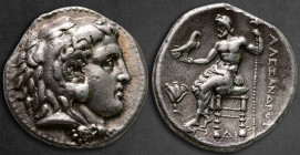 Ptolemaic Kingdom of Egypt. Memphis. Ptolemy I Soter 305-282 BC. In the name and types of Alexander III of Macedon. Tetradrachm AR