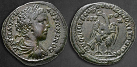 Moesia Inferior. Nikopolis ad Istrum. Elagabal AD 218-222. Novius Rufus, legatus consularis. Bronze Æ