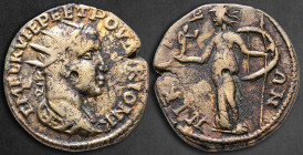 Bithynia. Nikaia. Herennius Etruscus, as Caesar AD 249-251. Bronze Æ