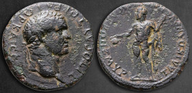 Ionia. Smyrna. Titus, as Caesar AD 76-78. Italicus, proconsul; Julia and Agron Eusebes, magistrates. Bronze Æ