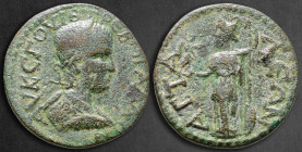 Pamphylia. Attaleia. Trebonianus Gallus AD 251-253. Bronze Æ