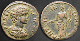 Pisidia. Antioch. Geta as Caesar AD 197-209. Bronze Æ