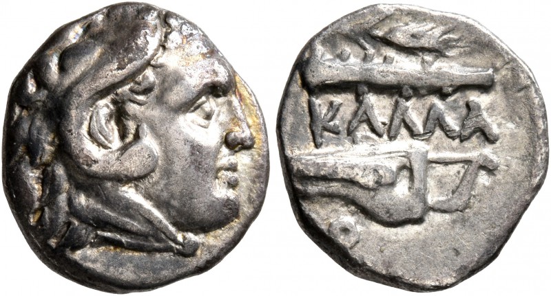 MOESIA. Kallatis. 3rd-2nd centuries BC. Hemidrachm (Silver, 14 mm, 2.43 g, 9 h)....
