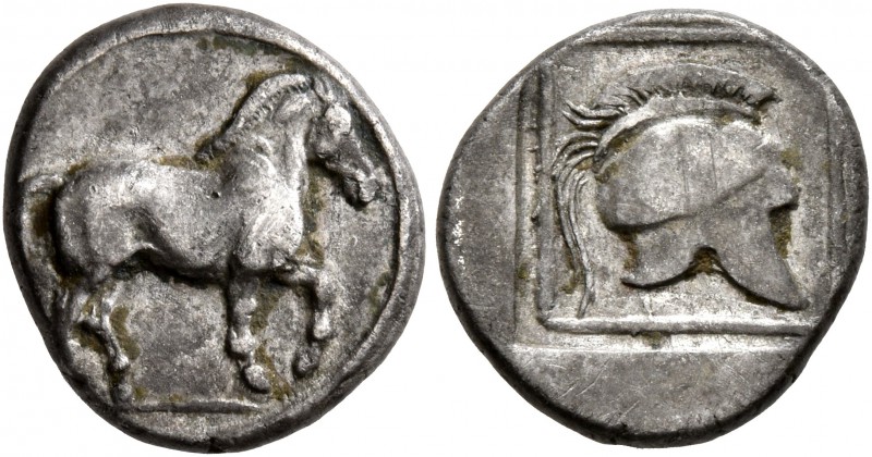 KINGS OF MACEDON. Perdikkas II, 451-413 BC. Tetrobol (Silver, 13 mm, 1.93 g, 12 ...