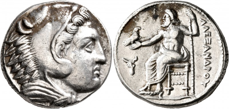 KINGS OF MACEDON. Alexander III ‘the Great’, 336-323 BC. Tetradrachm (Silver, 26...
