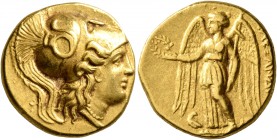 KINGS OF MACEDON. Alexander III ‘the Great’, 336-323 BC. Stater (Gold, 17 mm, 8.66 g, 2 h), uncertain mint in Greece or Macedonia, circa 325-310. Head...