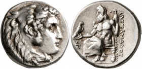 KINGS OF MACEDON. Alexander III ‘the Great’, 336-323 BC. Drachm (Silver, 16 mm, 4.29 g, 11 h), uncertain mint in western Asia Minor, circa 323-280. He...