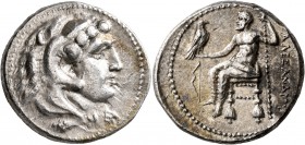 KINGS OF MACEDON. Alexander III ‘the Great’, 336-323 BC. Tetradrachm (Silver, 28 mm, 17.14 g, 12 h), Salamis, struck under Nikokreon, circa 332/1-323....