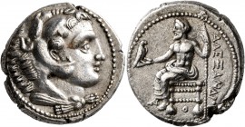 KINGS OF MACEDON. Alexander III ‘the Great’, 336-323 BC. Tetradrachm (Silver, 24 mm, 17.22 g, 10 h), Tyros, struck under Menon or Menes, circa 332/1-3...