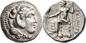 KINGS OF MACEDON. Alexander III ‘the Great’, 336-323 BC. Tetradrachm (Silver, 23 mm, 17.12 g, 11 h), Tyros, struck under Menon or Menes, circa 332/1-3...