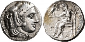 KINGS OF MACEDON. Alexander III ‘the Great’, 336-323 BC. Tetradrachm (Silver, 23 mm, 17.15 g, 6 h), Tarsos, struck under Balakros or Menes, circa 333-...