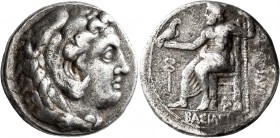 KINGS OF MACEDON. Alexander III ‘the Great’, 336-323 BC. Tetradrachm (Silver, 25 mm, 16.72 g, 12 h), Arados, struck under Menes or Laomedon, 324/3-320...