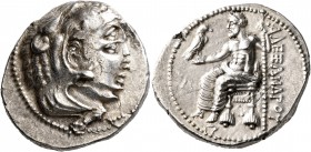 KINGS OF MACEDON. Alexander III ‘the Great’, 336-323 BC. Tetradrachm (Silver, 26 mm, 17.18 g, 3 h), Arados, struck under Ptolemy I as Satrap, circa 32...