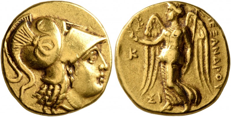 KINGS OF MACEDON. Alexander III ‘the Great’, 336-323 BC. Stater (Gold, 16 mm, 8....