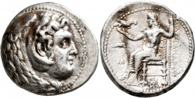 KINGS OF MACEDON. Alexander III ‘the Great’, 336-323 BC. Tetradrachm (Silver, 27 mm, 17.15 g, 10 h), Babylon, struck under Stamenes or Archon, circa 3...