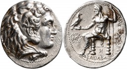 KINGS OF MACEDON. Alexander III ‘the Great’, 336-323 BC. Tetradrachm (Silver, 28 mm, 17.13 g, 12 h), Babylon I, struck under Seleukos I, circa 311-300...