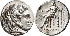 KINGS OF MACEDON. Alexander III ‘the Great’, 336-323 BC. Tetradrachm (Silver, 26 mm, 17.19 g, 11 h), Babylon I, struck under Seleukos I, circa 311-300...