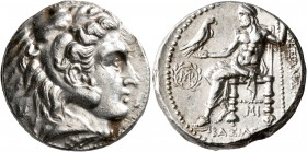 KINGS OF MACEDON. Alexander III ‘the Great’, 336-323 BC. Tetradrachm (Silver, 25 mm, 17.12 g, 5 h), Babylon I, struck under Seleukos I, circa 311-300 ...