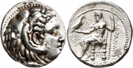 KINGS OF MACEDON. Alexander III ‘the Great’, 336-323 BC. Tetradrachm (Silver, 25 mm, 17.20 g, 8 h), Babylon I, struck under Seleukos I, circa 311-300 ...