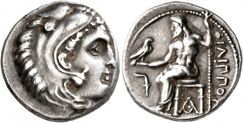 KINGS OF MACEDON. Philip III Arrhidaios, 323-317 BC. Drachm (Silver, 17 mm, 4.20...