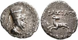KINGS OF CAPPADOCIA. Ariarathes VI Epiphanes Philopator, circa 130-112/0 BC. Obol (Silver, 10 mm, 0.63 g, 3 h), Eusebeia-Mazaka. Diademed and draped b...