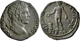 MOESIA INFERIOR. Nicopolis ad Istrum. Caracalla, 198-217. Tetrassarion (Bronze, 27 mm, 11.54 g, 2 h), Flavius Ulpianus, legatus consularis, circa 210-...