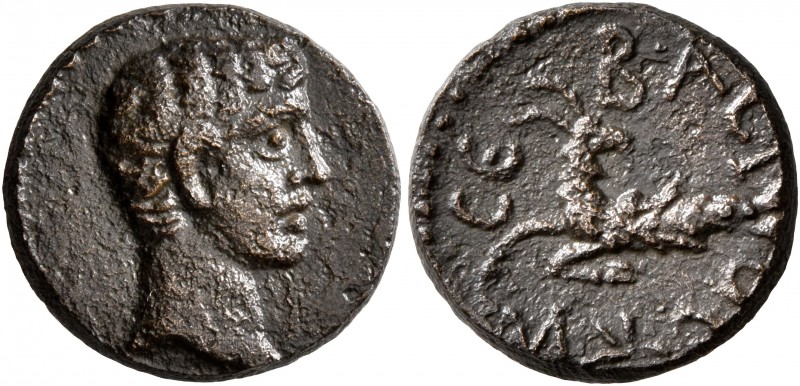 MYSIA. Cyzicus. Augustus, 27 BC-AD 14. 1/3 Assarion (?) (Bronze, 15 mm, 3.08 g, ...