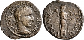 TROAS. Alexandria Troas. Gordian III, 238-244. 'As' (Orichalcum, 19 mm, 3.52 g, 6 h). AVT•M•ANT•GORDIANVS Laureate, draped and cuirassed bust of Gordi...